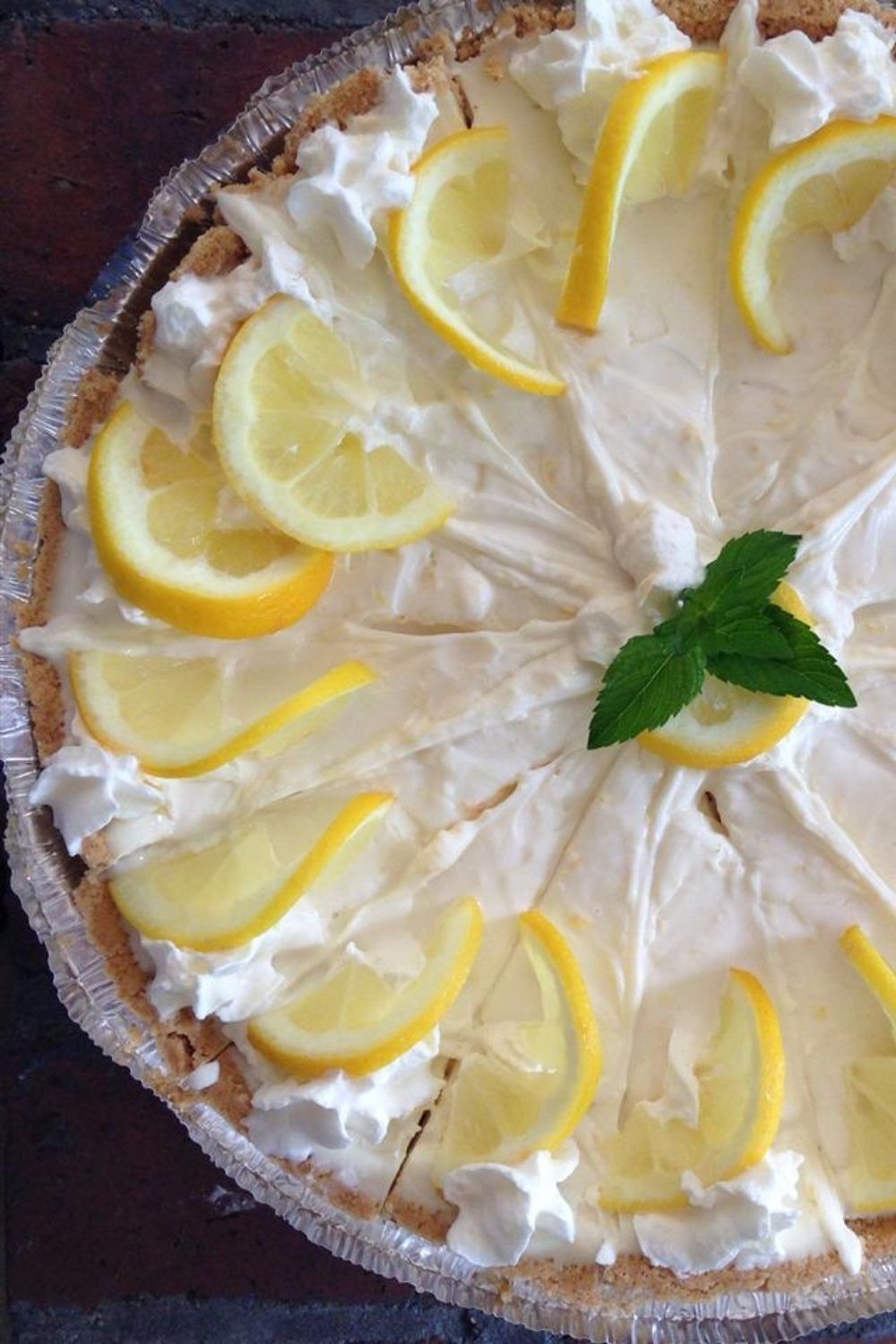 Cream Cheese Lemonade Pie; A Cool, Refreshing Dessert for Summer