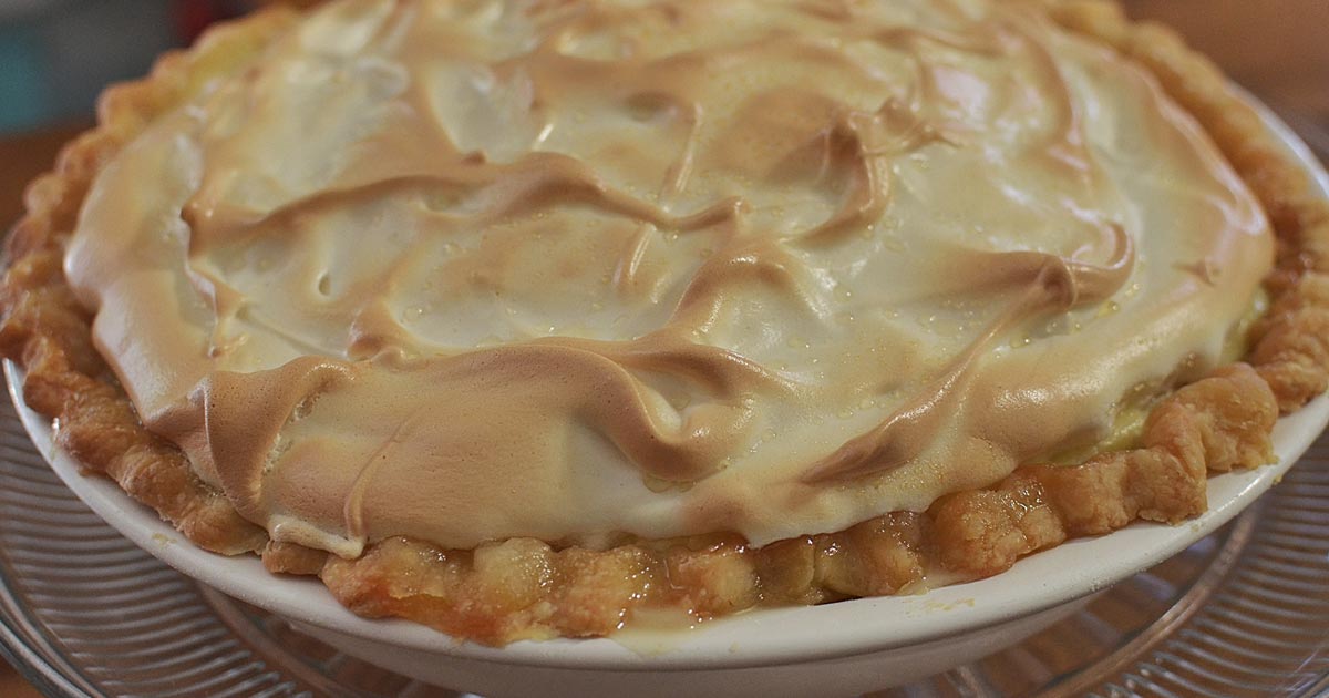 Old Fashioned Banana Cream Pie