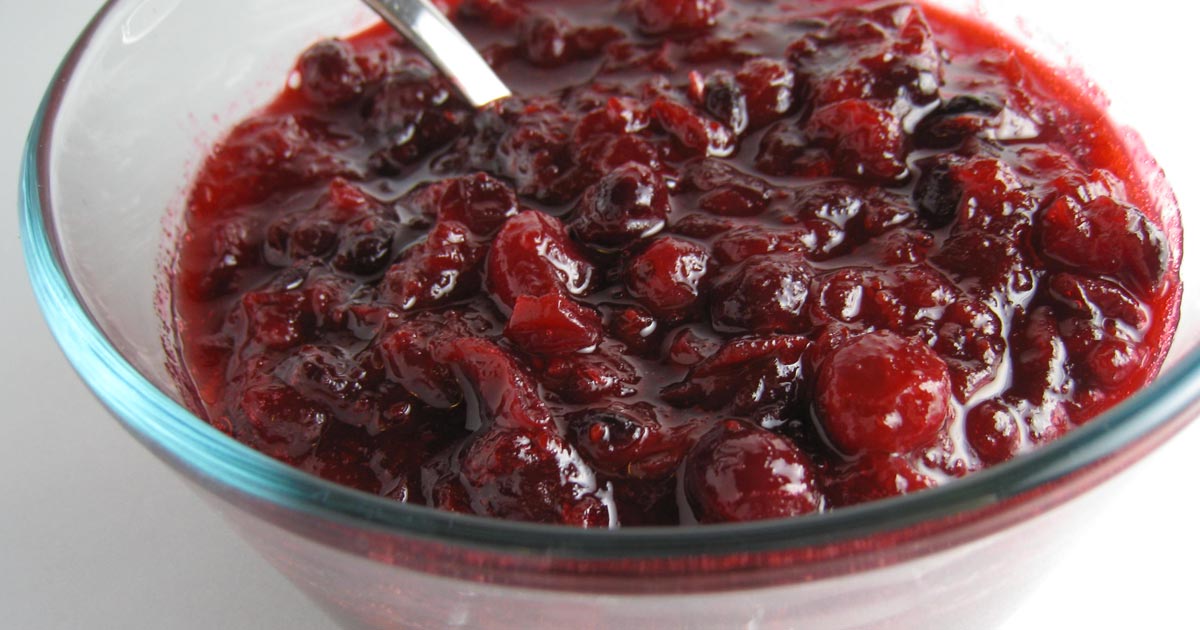 Gingery Orange Cranberry Sauce, A Signature Christmas Dish