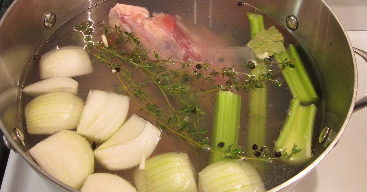 Homemade Chicken Stock Recipe