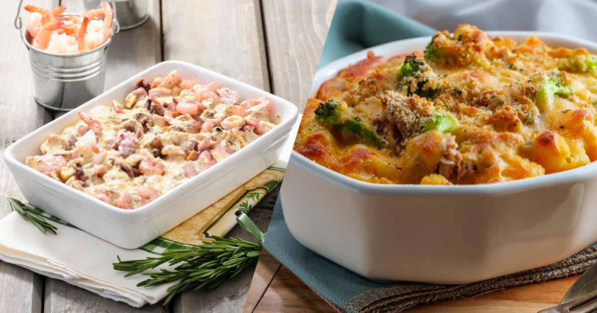 Quick and Healthy Seafood Casseroles