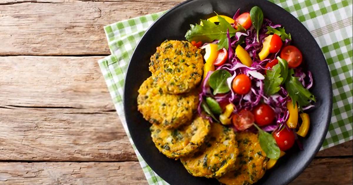 Gluten-free Quorn and Quinoa Burgers or Non-meat Loaf Recipe