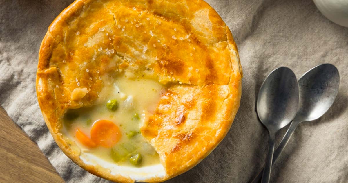 A Great Chicken and Vegetable Pie - Cooking on a Budget