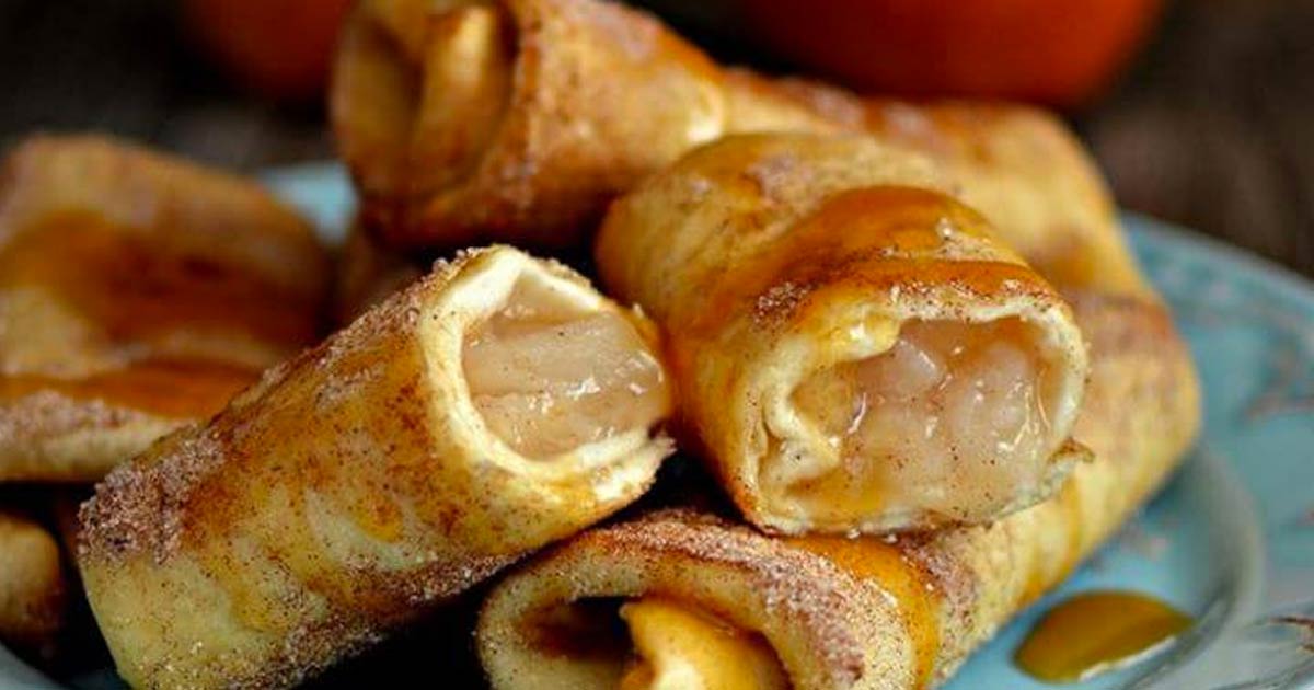 Apple Cinnamon Chimichangas