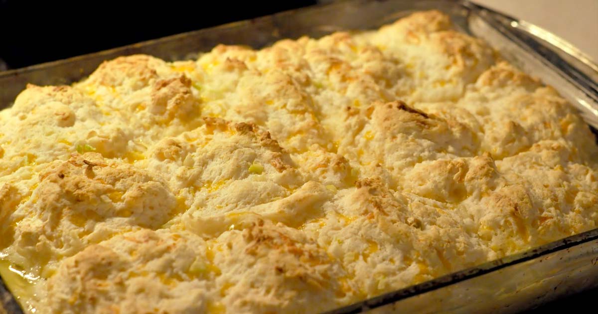 Chicken Biscuit Casserole
