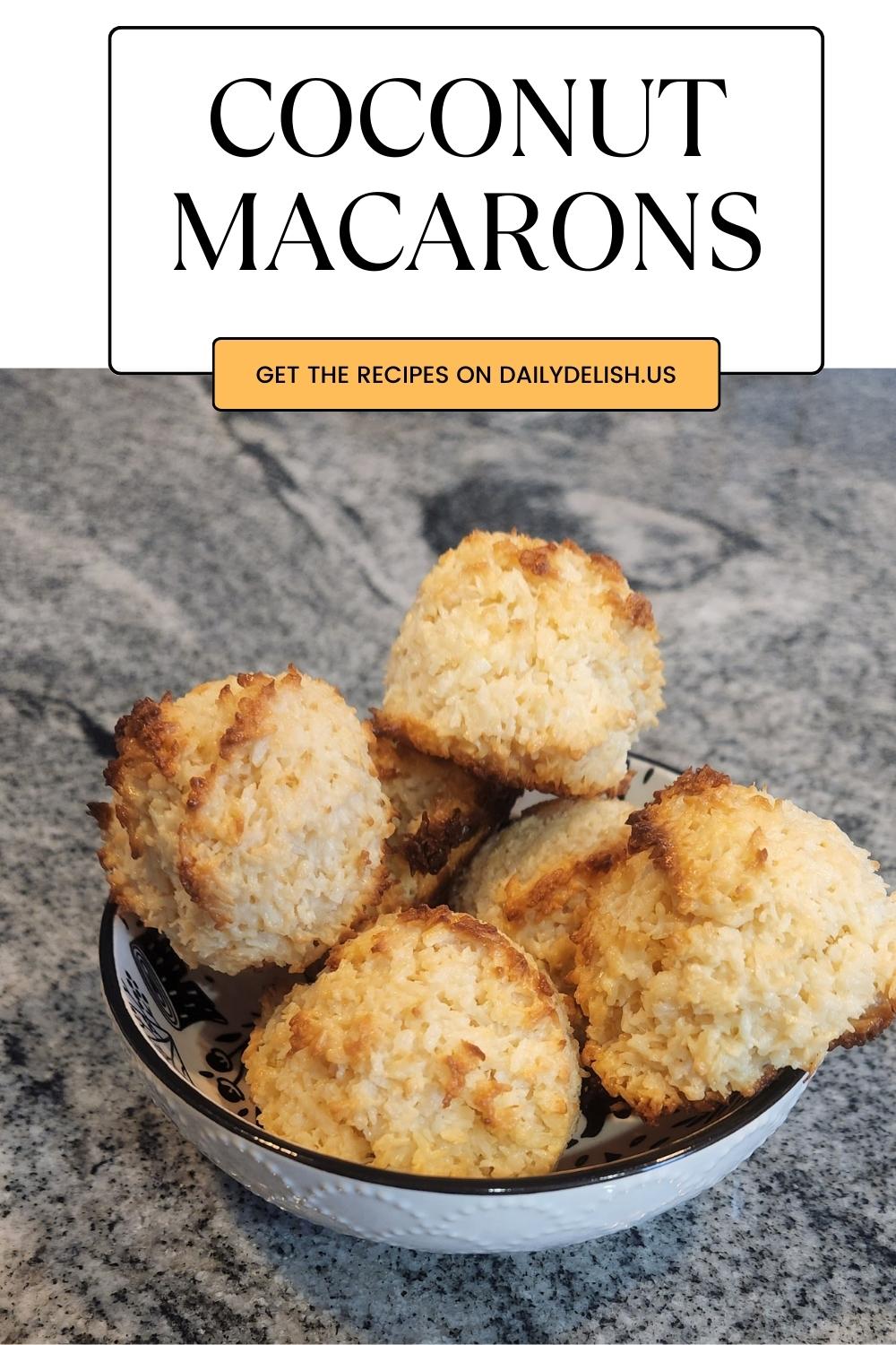 Coconut Macarons