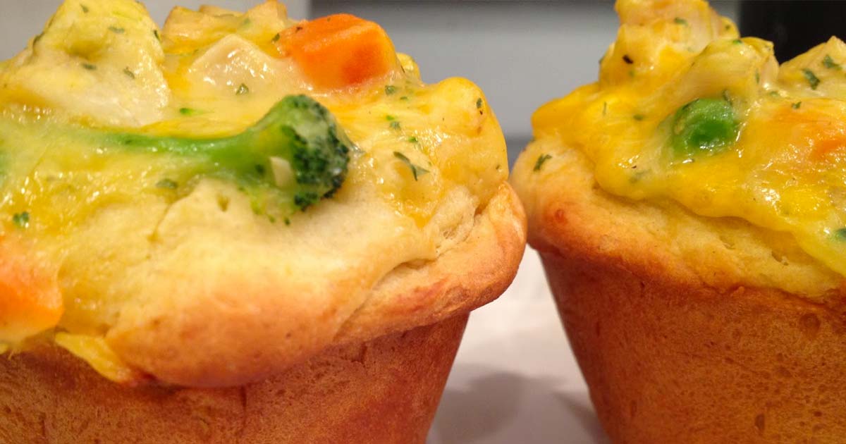 Grands Chicken Pot Pie Puffs