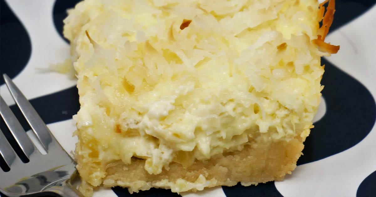 Hawaiian Cheesecake Bars