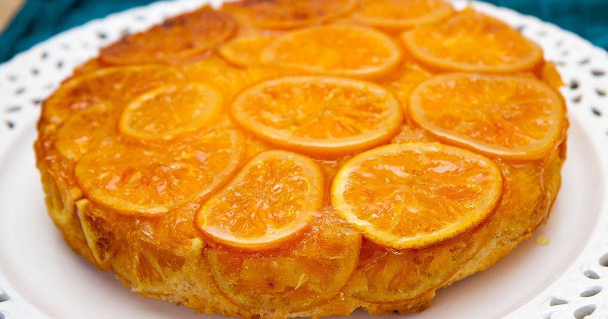 Lemon Upside Down Cake