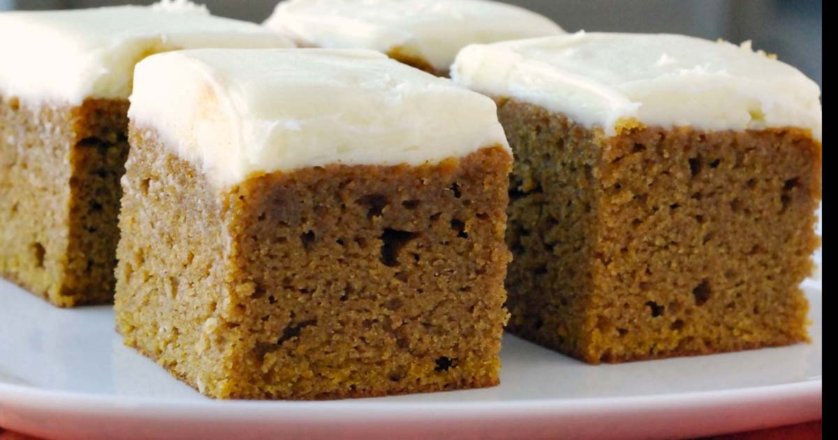 Paula Deen’s Pumpkin Bars