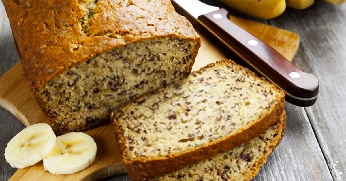Banana Bread with honey and applesauce instead of sugar & oil