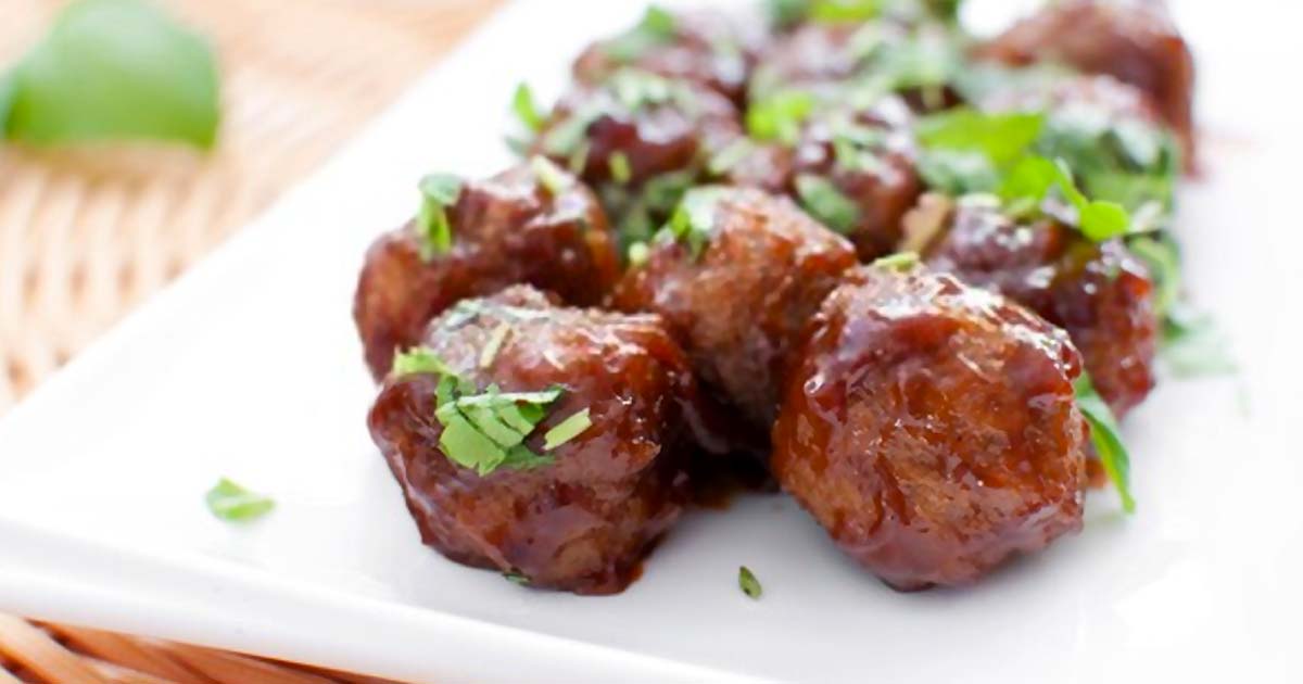 Tangy and Sweet Coca-Cola Meatballs