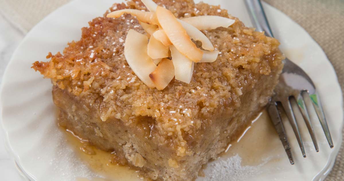 Lazy Day Oatmeal Cake