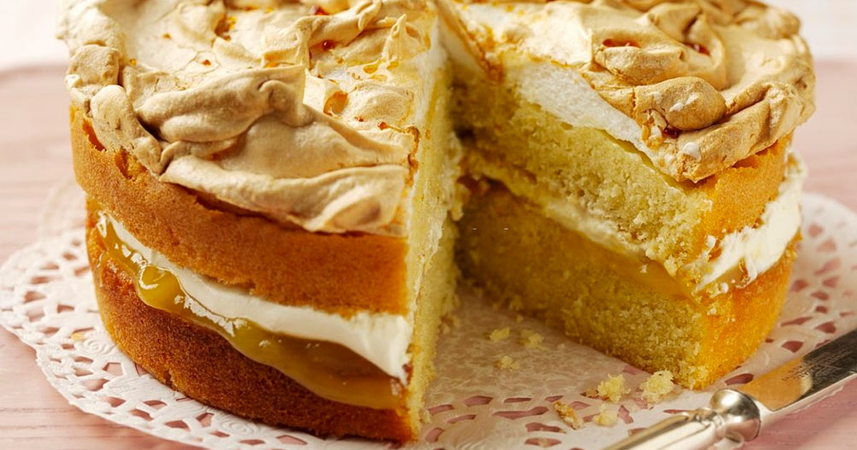 An All-Time Favorite Recipe: Orange Meringue Cake