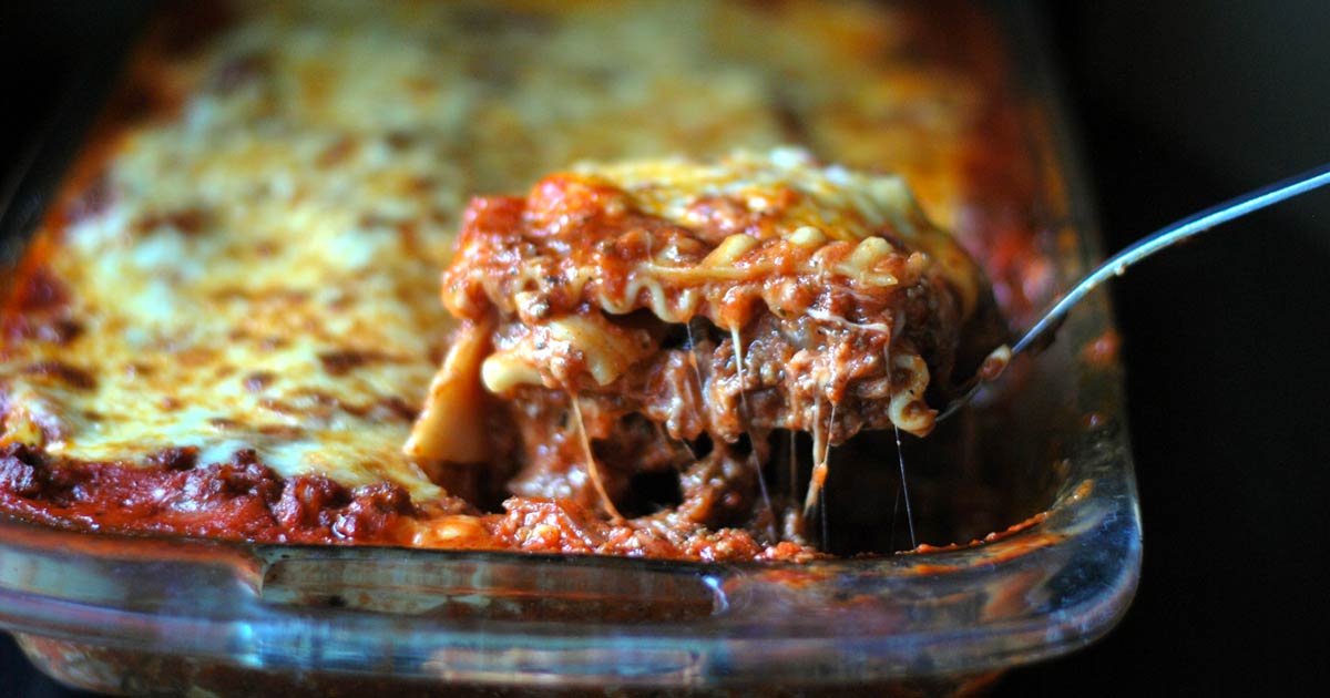 A Christmas Night Lasagna