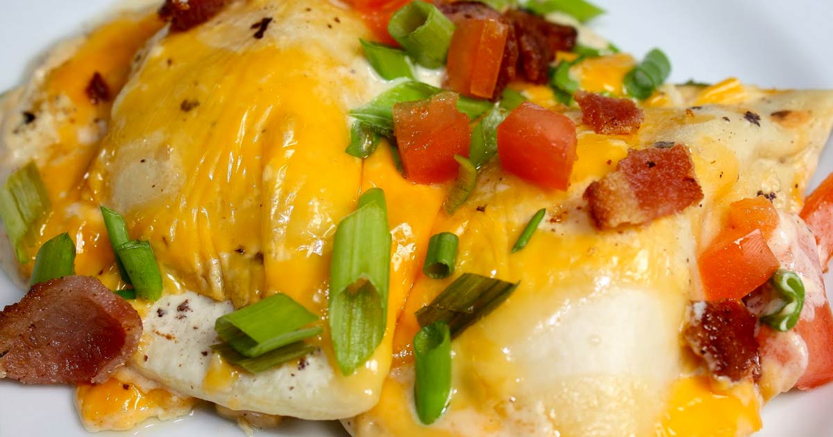 Bacon Pierogi Bake