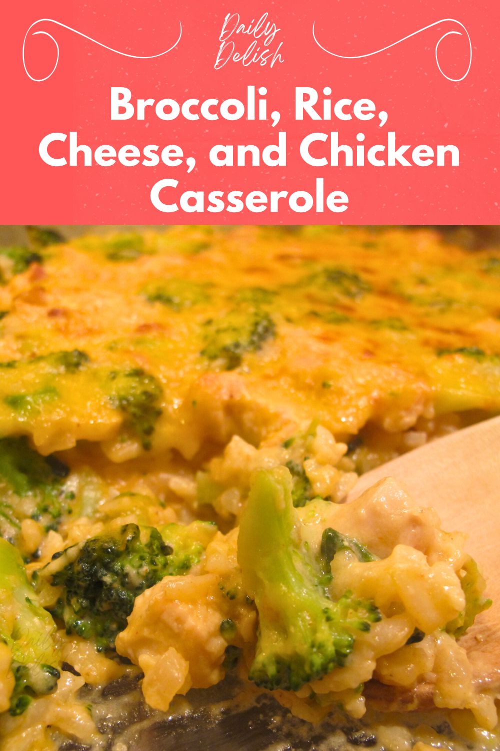 Broccoli, Rice, Cheese, and Chicken Casserole