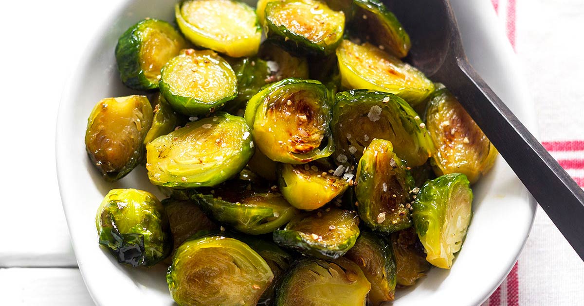 Brussels Sprouts In Garlic Butter