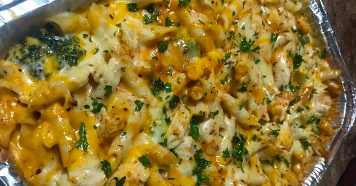 Cajun Chicken Alfredo with Broccoli