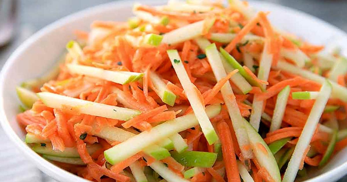 Carrot Apple Slaw