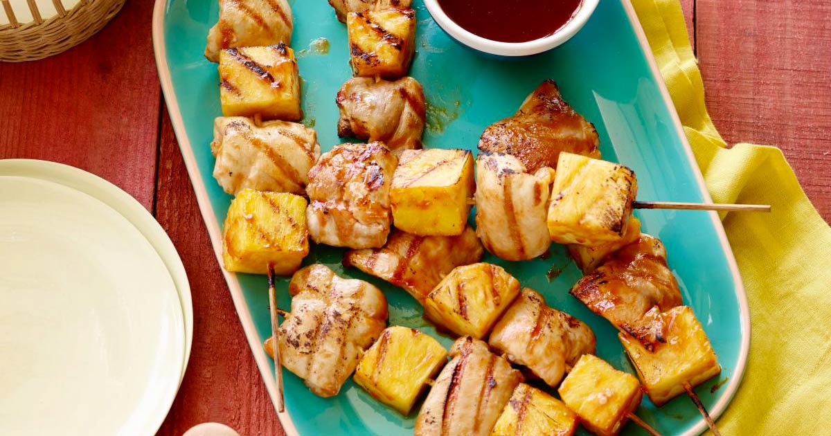 Chicken Pineapple Kabobs