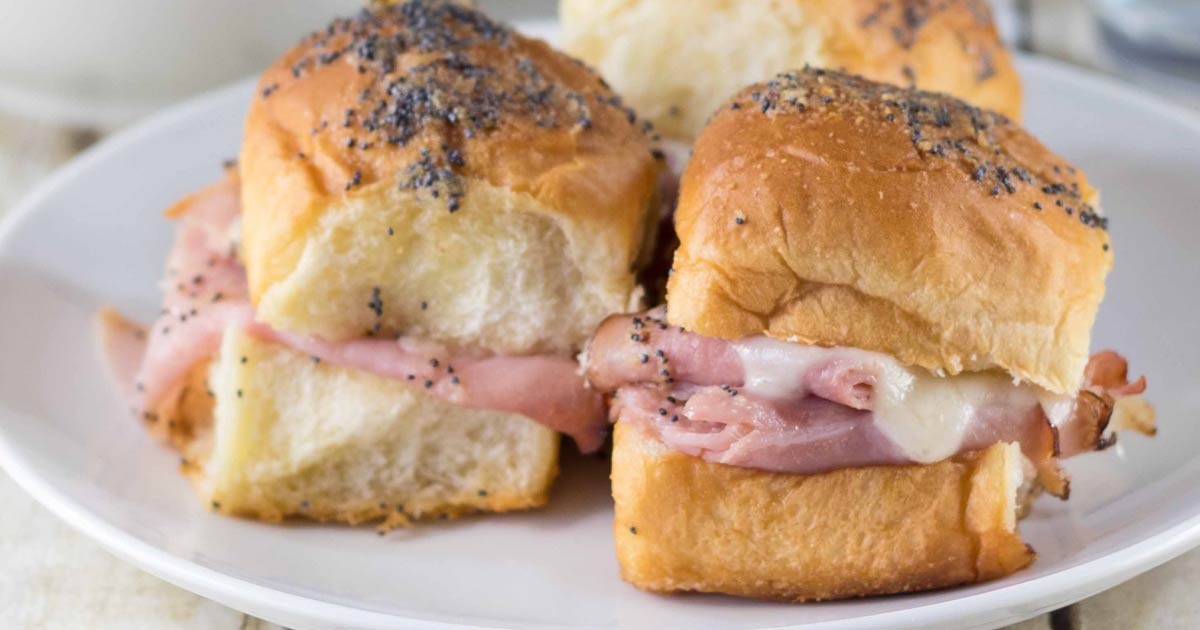 Hawaiian Roll Ham Sliders