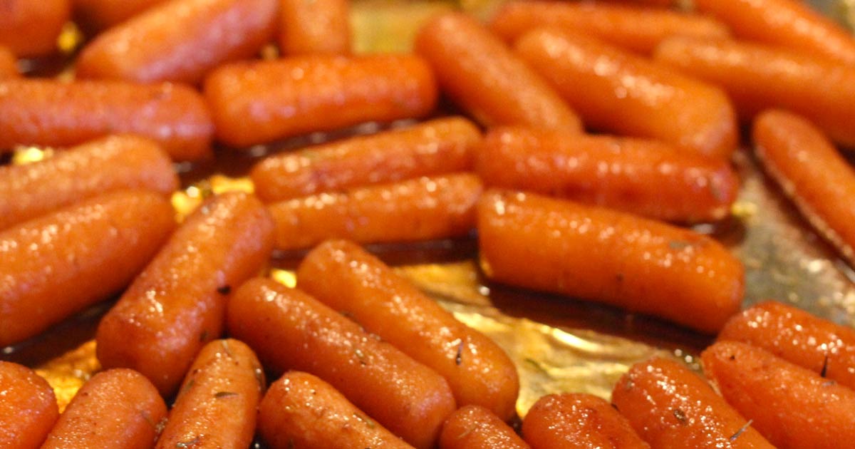 Healthy Honey Roasted Carrots