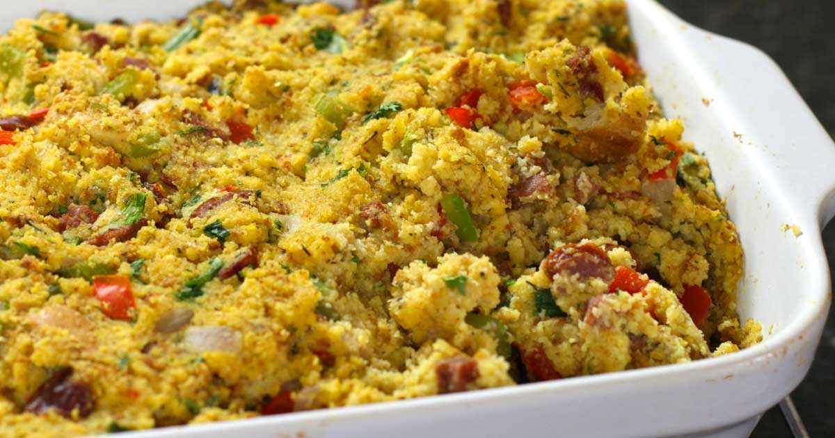 Holiday Cornbread Dressing