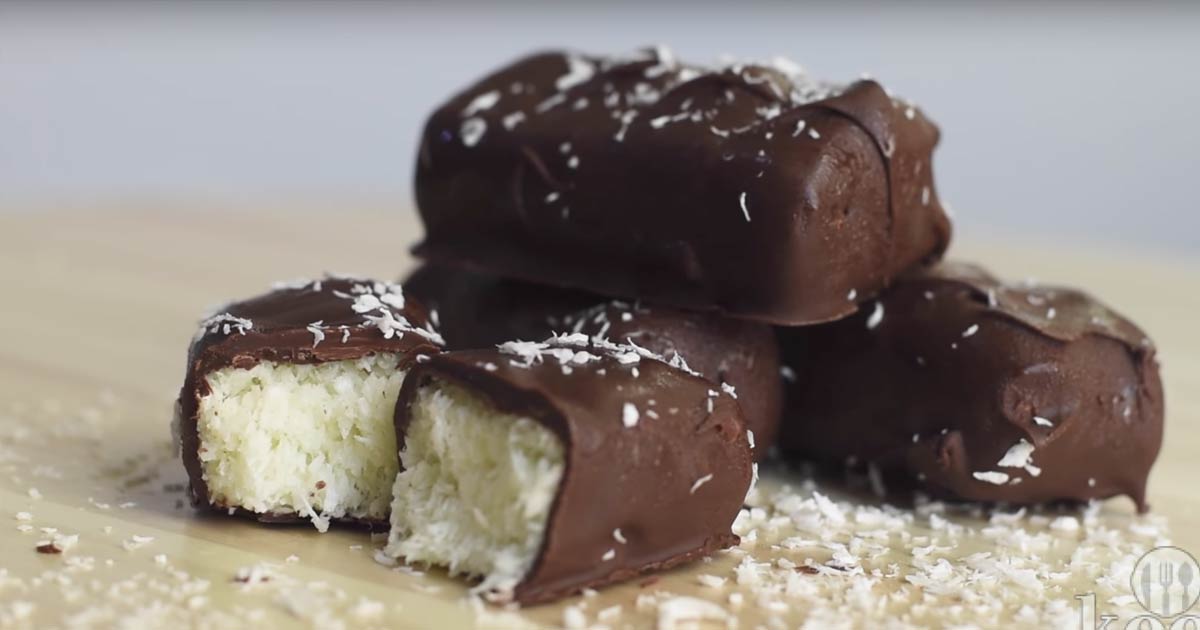 Homemade Mounds Bars