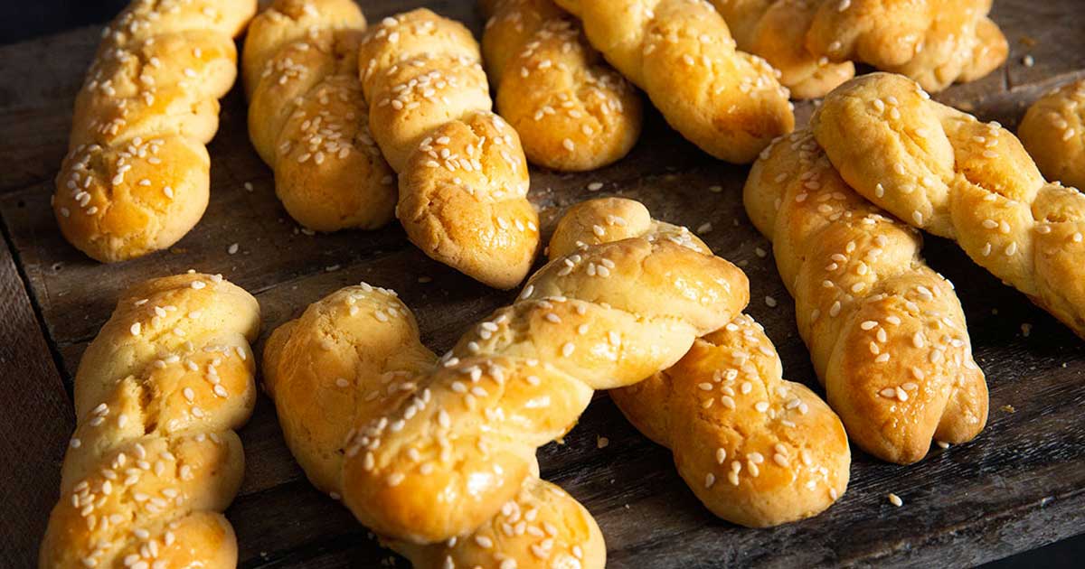 Koulourakia - Greek Butter Cookie