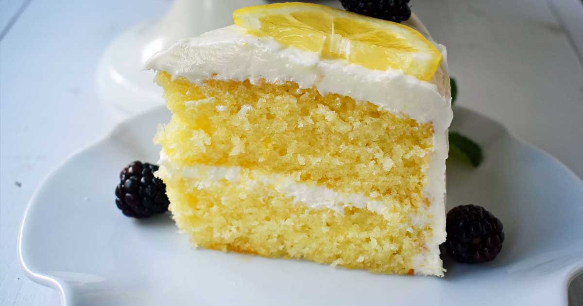 Lemon Velvet Cake