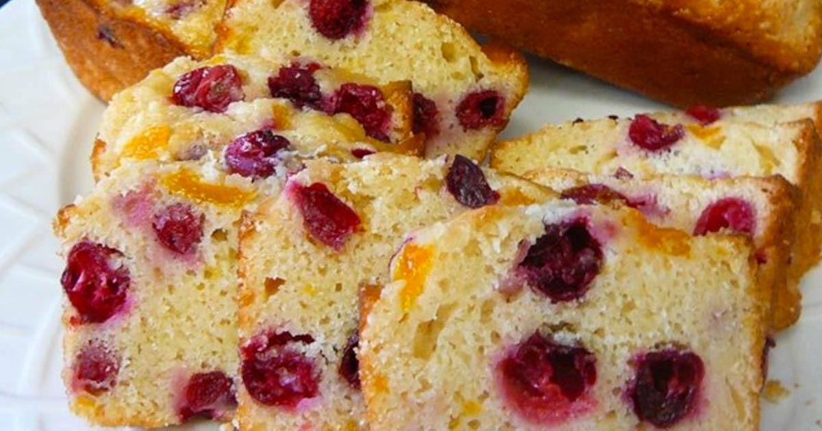 Mandarin Orange and Cranberry Muffin Bread