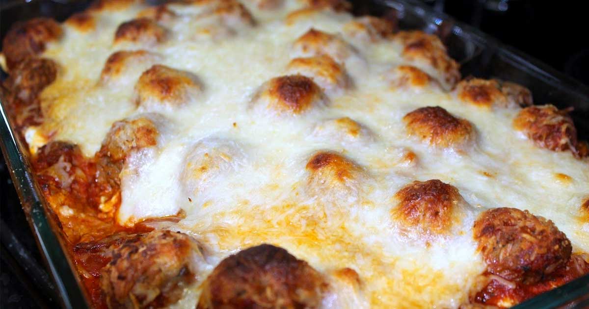 Meatball Sub Casserole