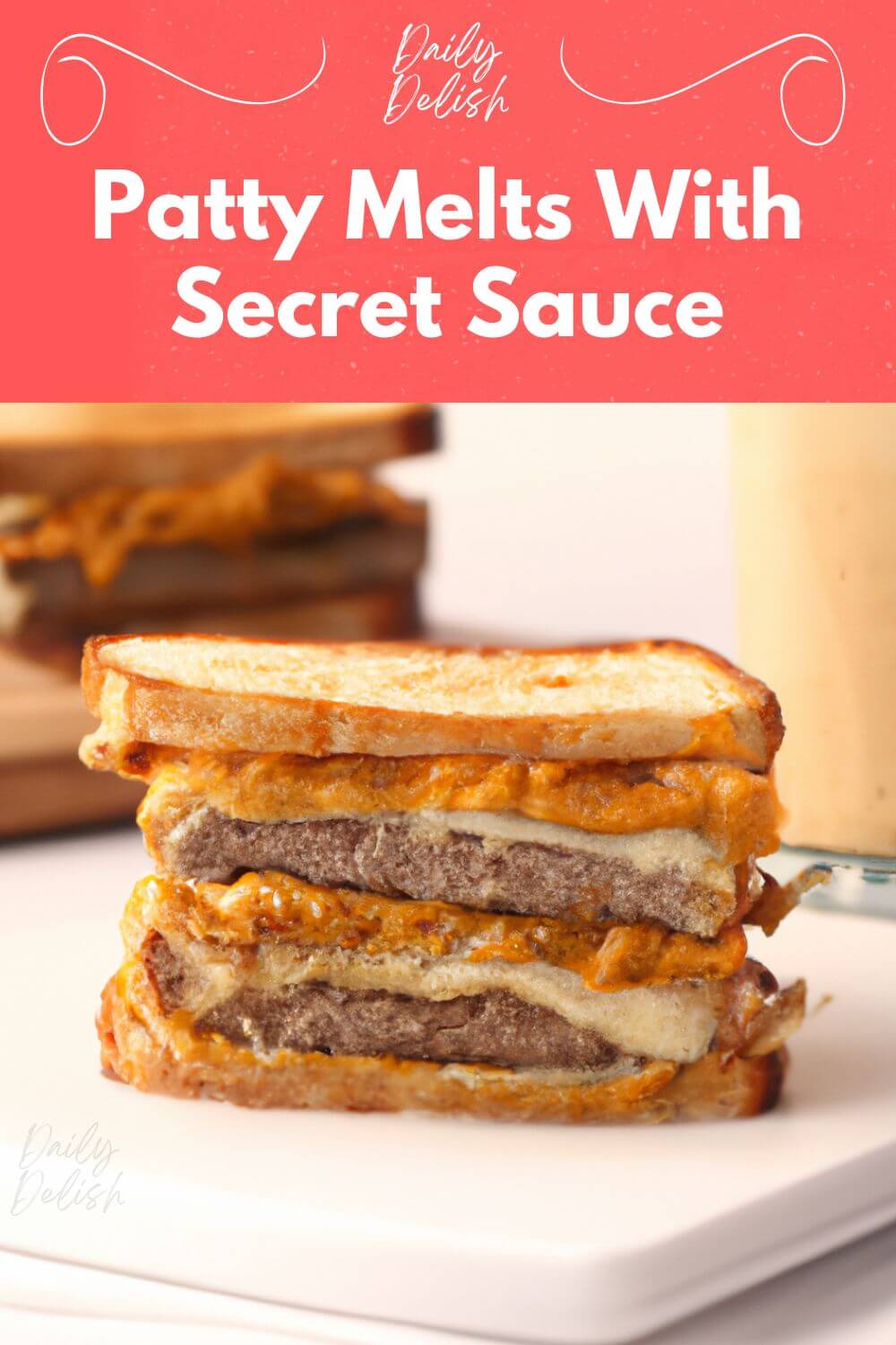 Patty Melts With Secret Sauce