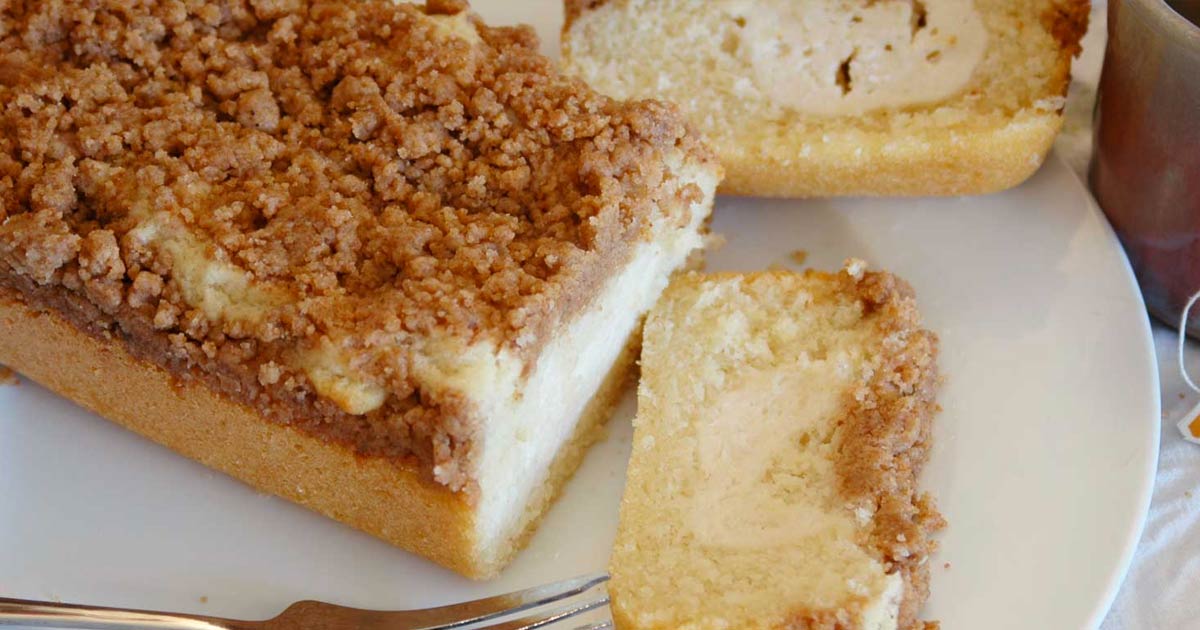 Polish Cream Cheese Coffee Cake