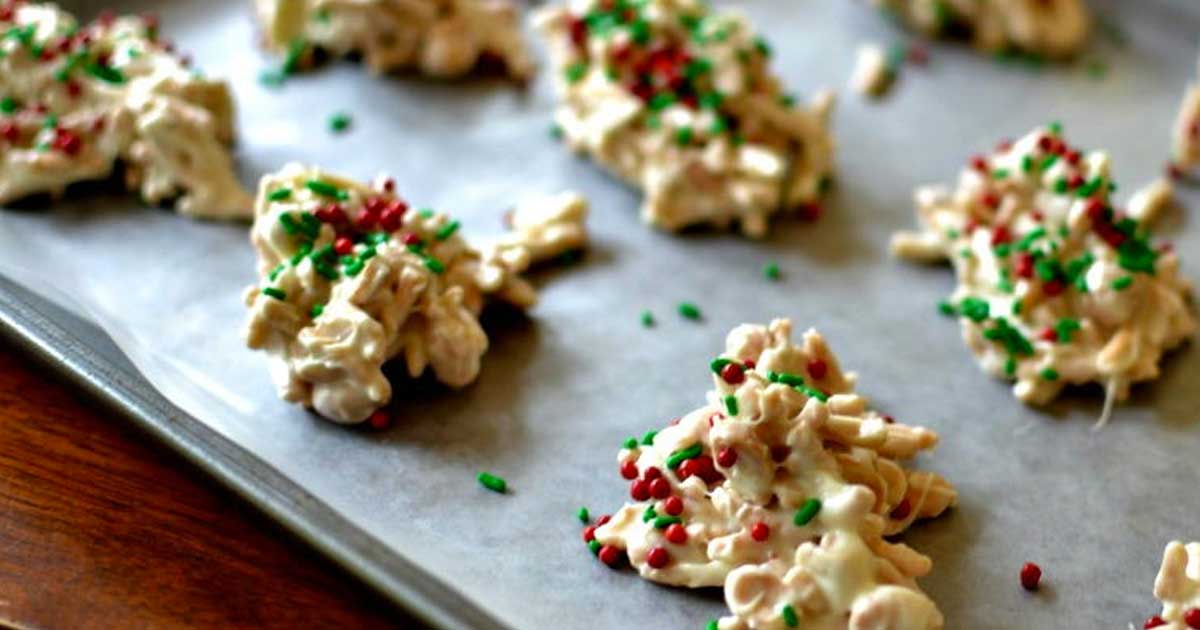 White Chocolate Haystacks