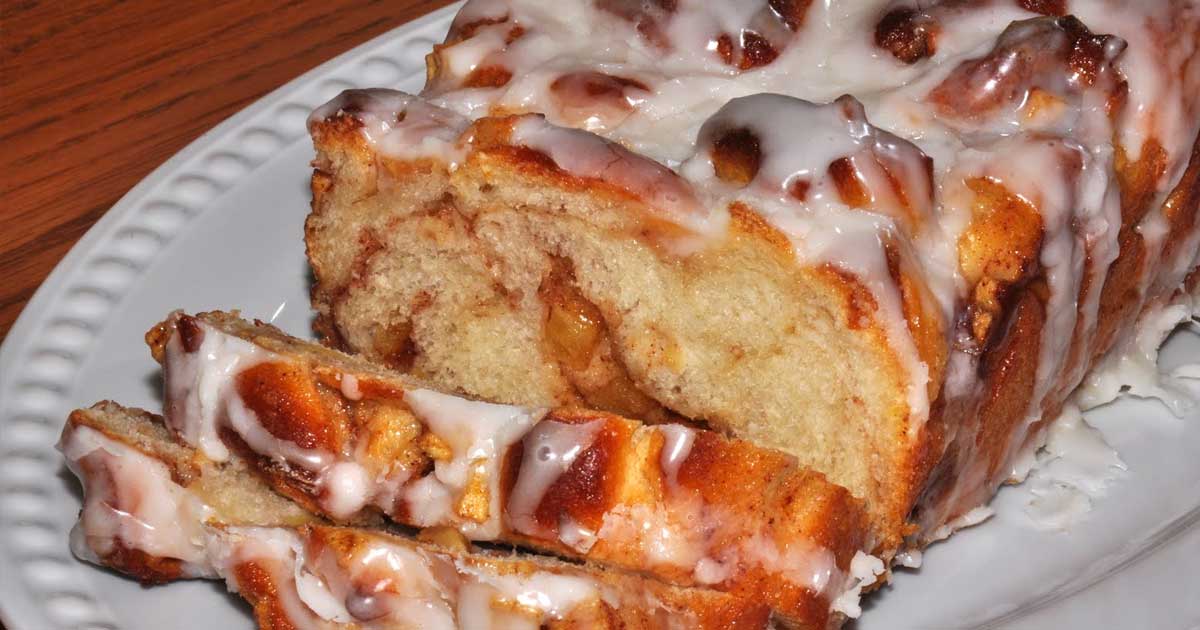 Apple Fritter Pull-Apart Bread