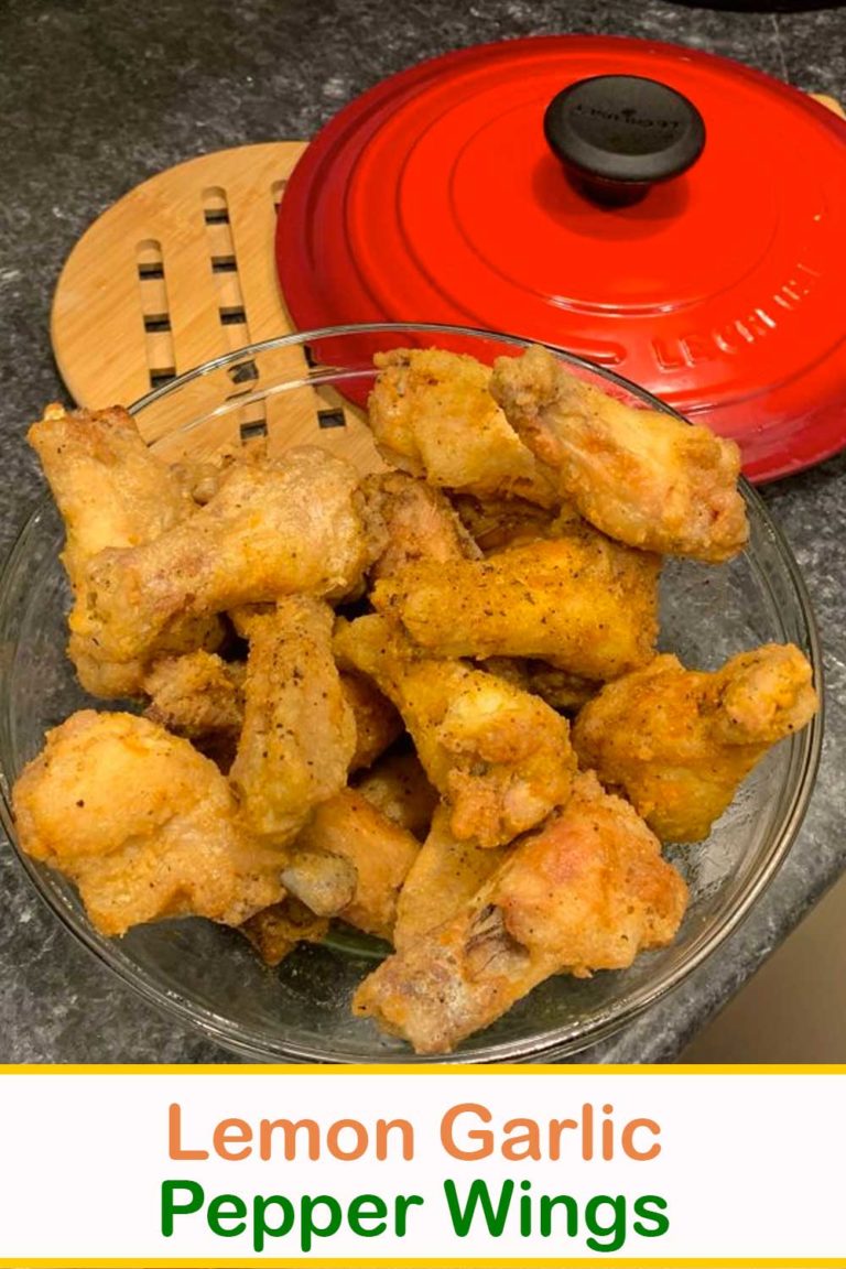 Lemon Garlic Pepper Wings