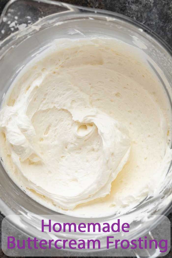 Homemade Buttercream Frosting