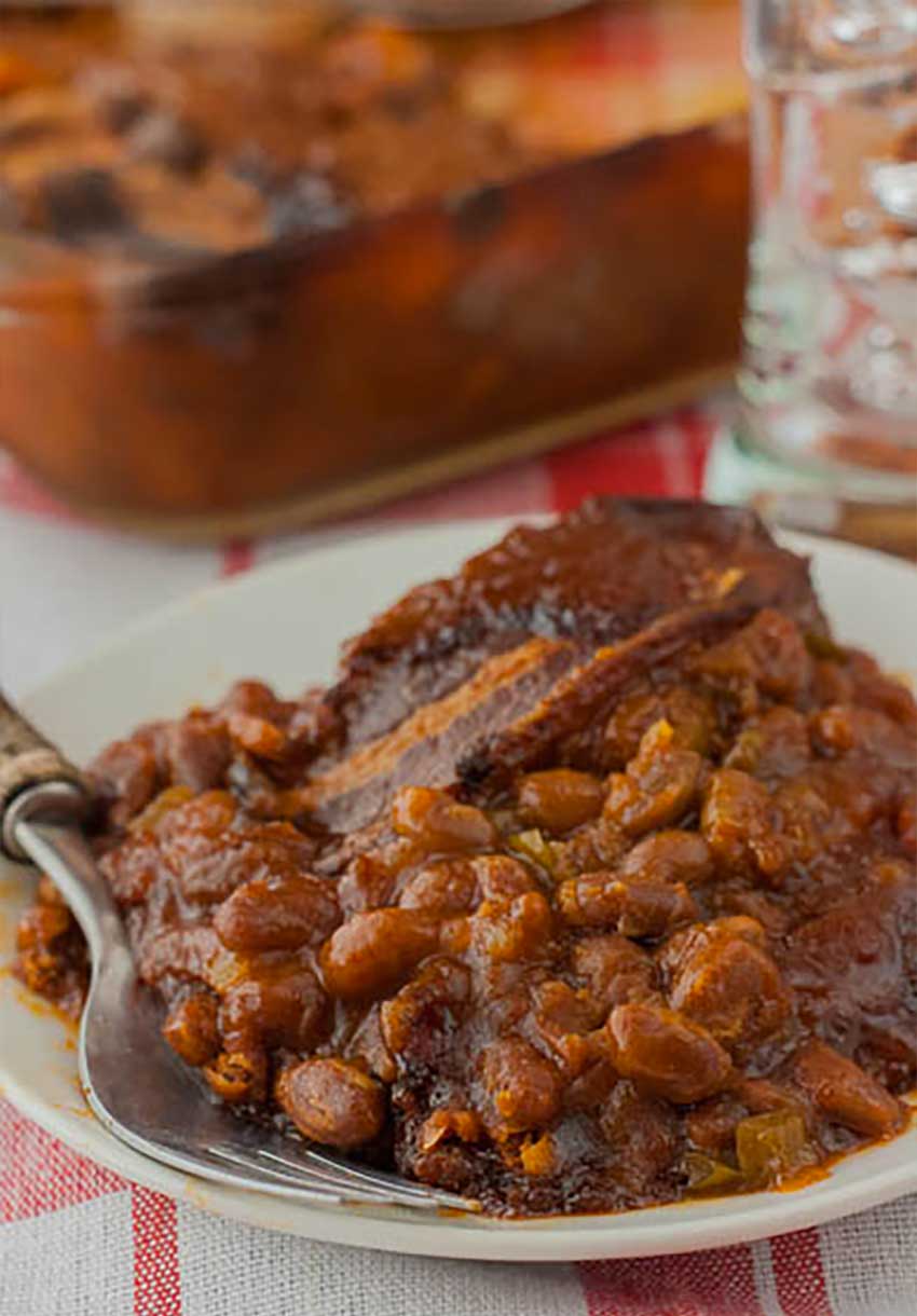 The Easiest Baked Beans