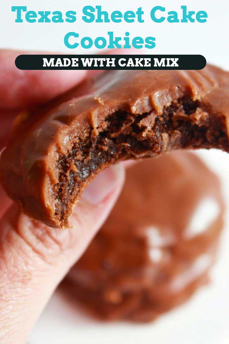 Texas Sheet Cake Cookies