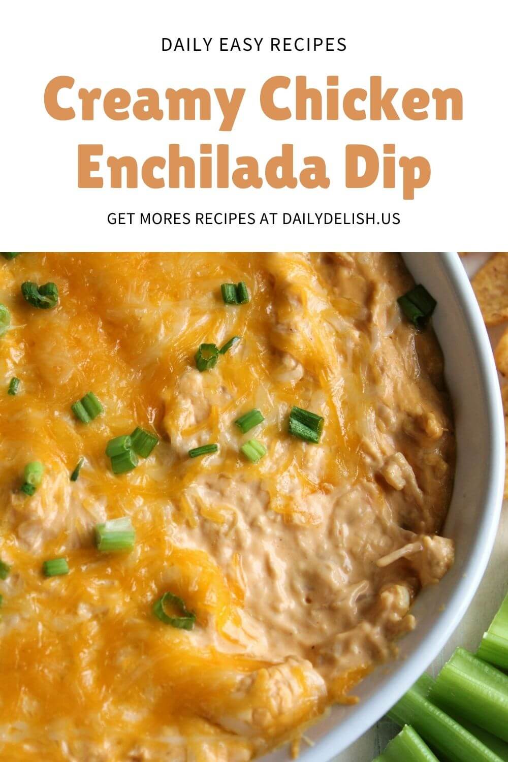Creamy Chicken Enchilada Dip