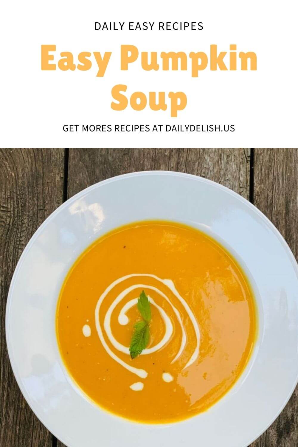 Easy Pumpkin Soup