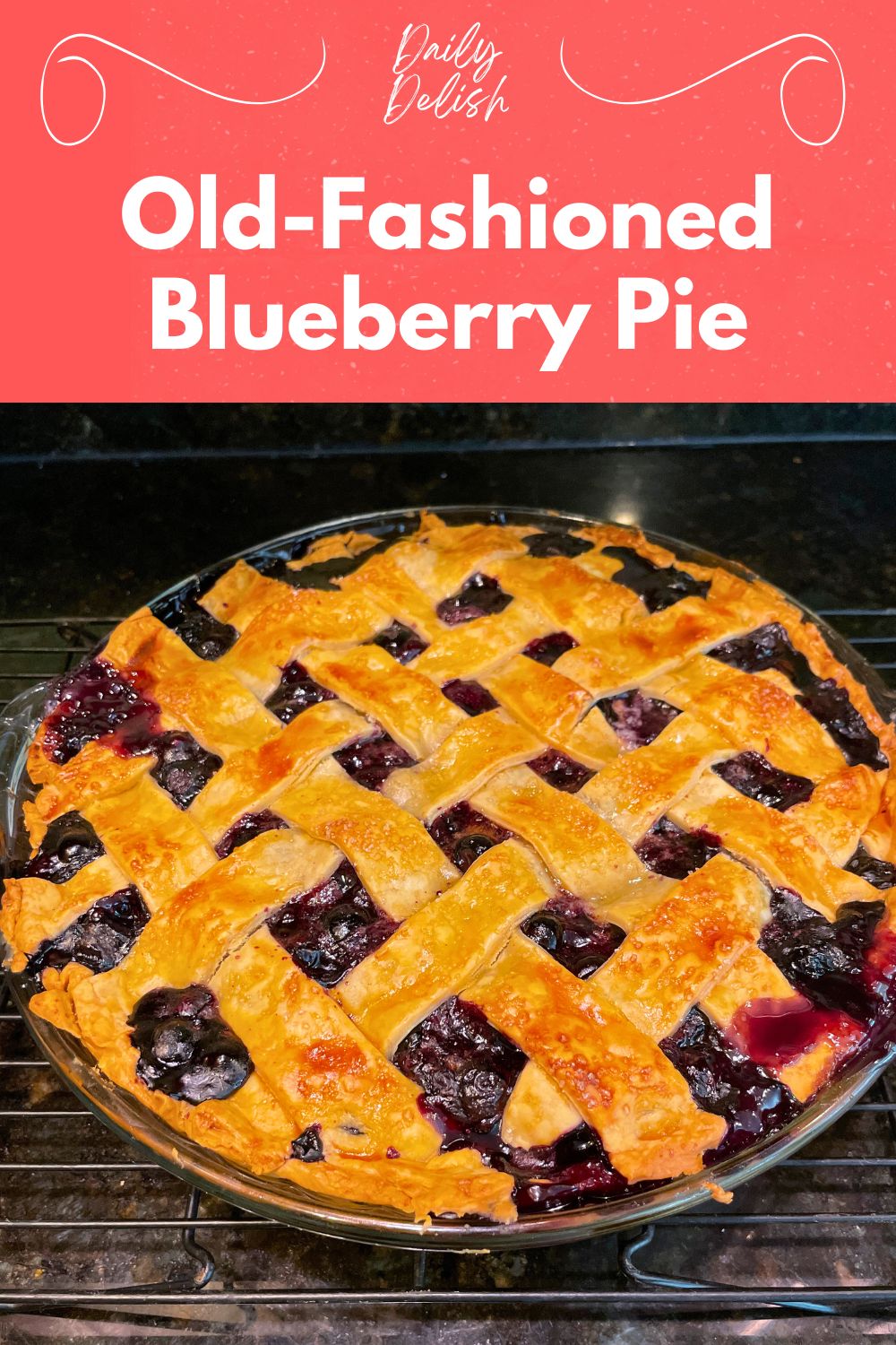 Old-Fashioned Blueberry Pie