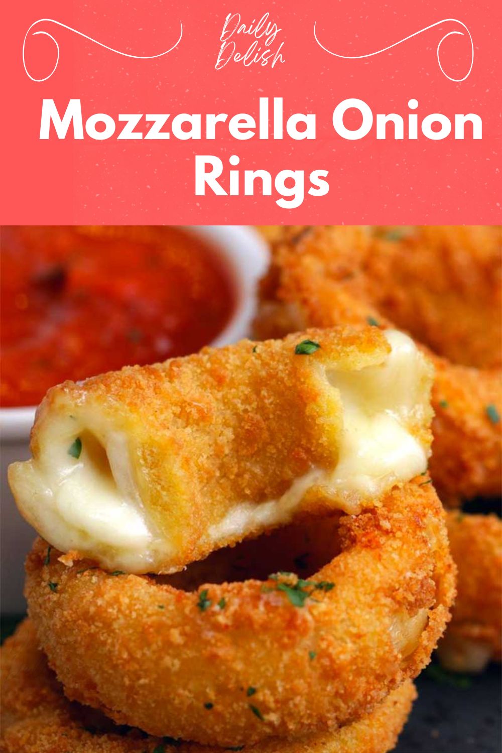 Mozzarella Onion Rings Recipe