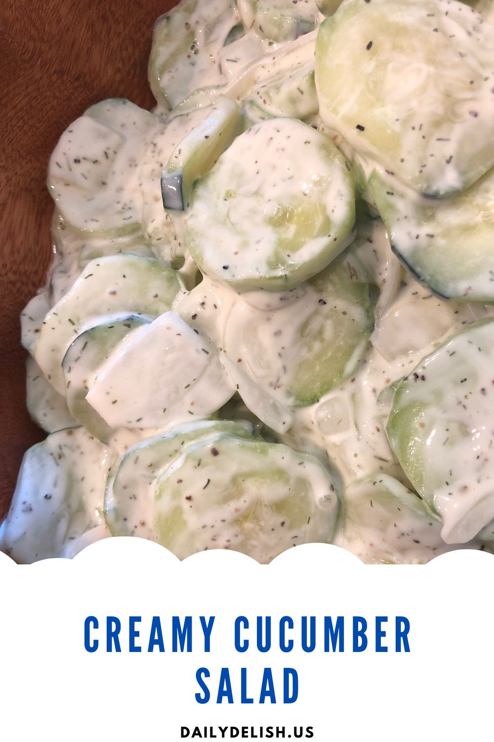 Creamy Cucumber Salad