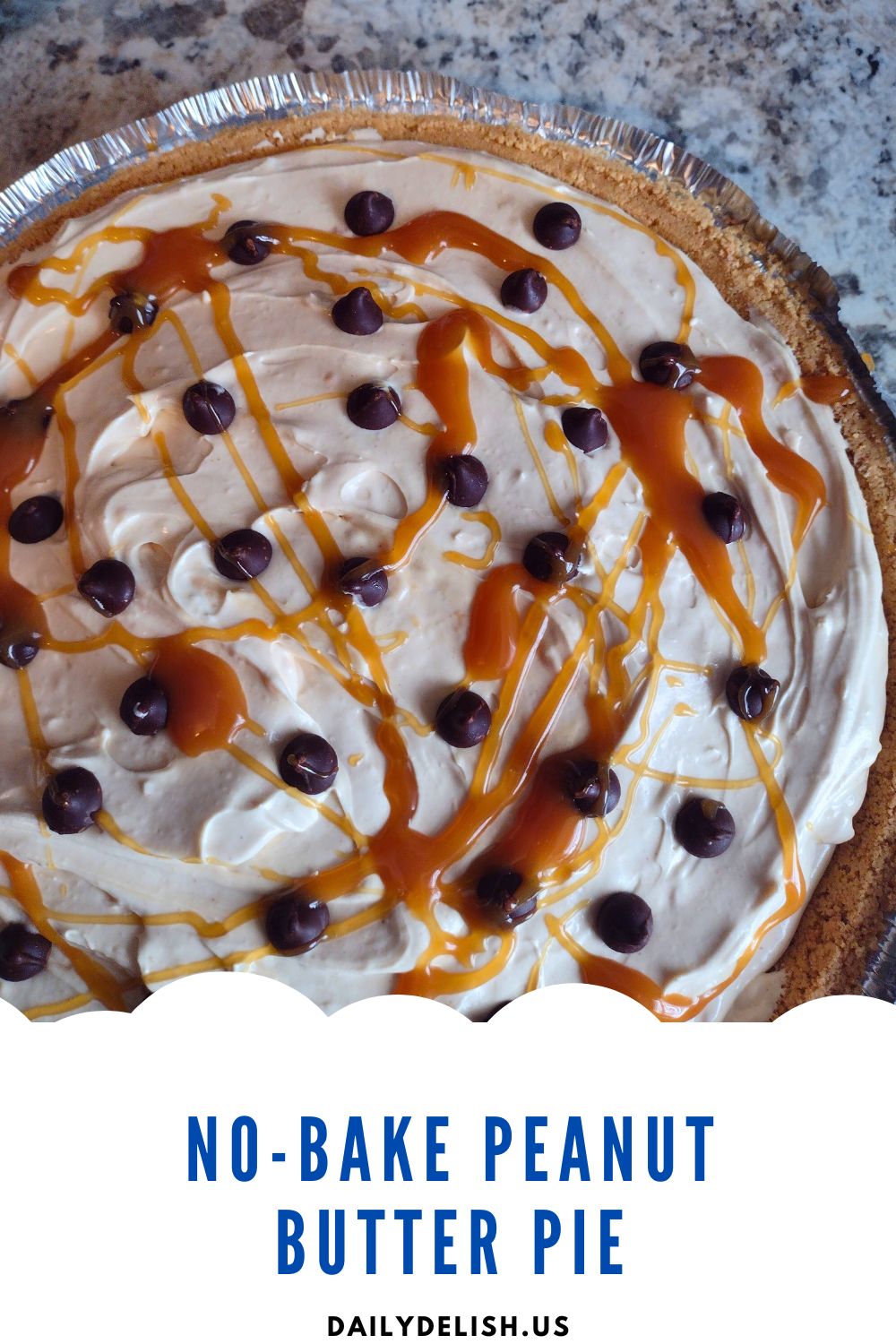 No-bake Peanut Butter Pie