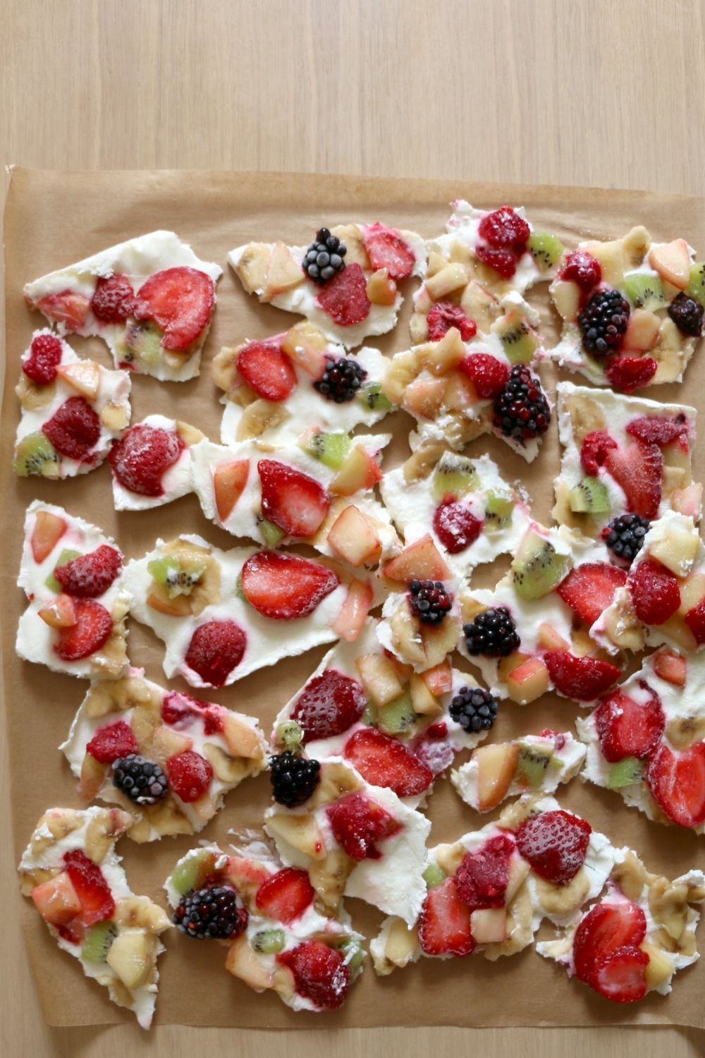 Frozen Yogurt Bark (Special Halloween)