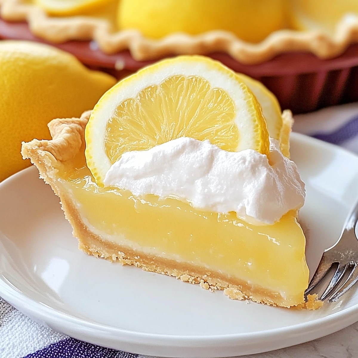 Refreshing Lemon Pie