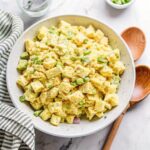 Making Classic Potato Salad